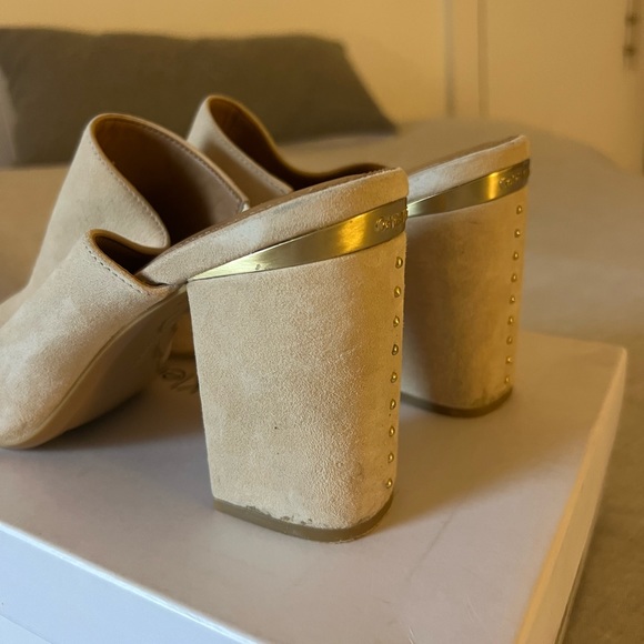 Calvin Klein “Cicelle” Suede Studded heels (US10) - Picture 6 of 8